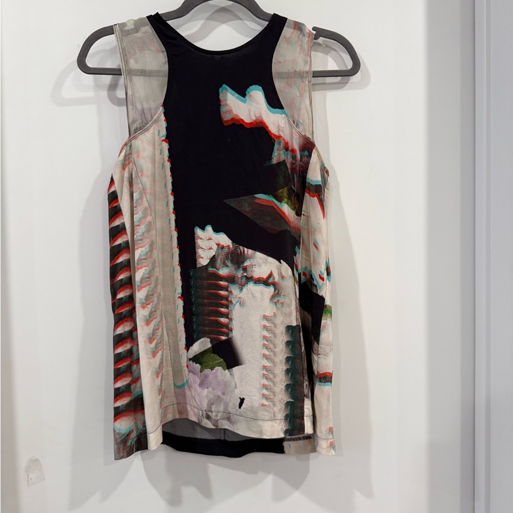 Abstract Print Women's Tank Top